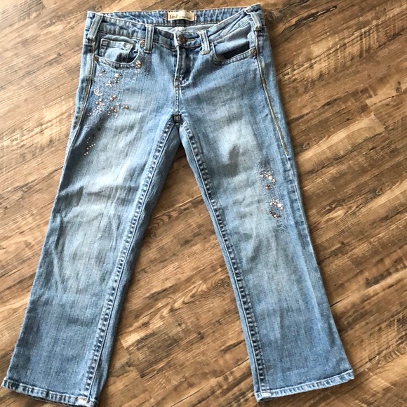L.E.I. Stretch denim capris - Picture 1 of 14